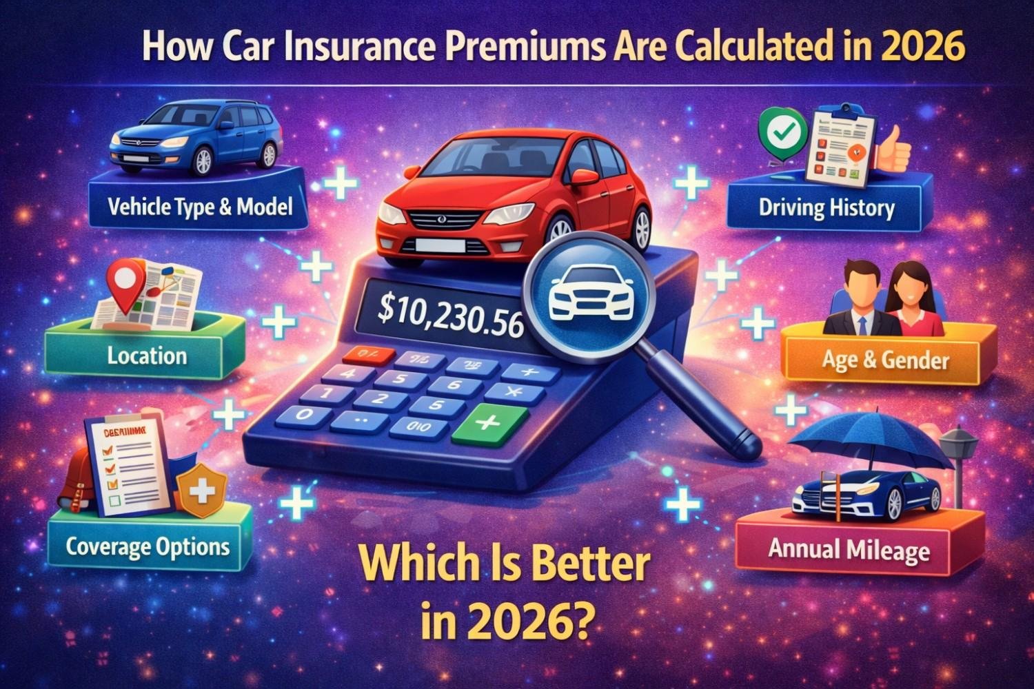 How Car Insurance Premiums Are Calculated in 2026 (Complete Guide)